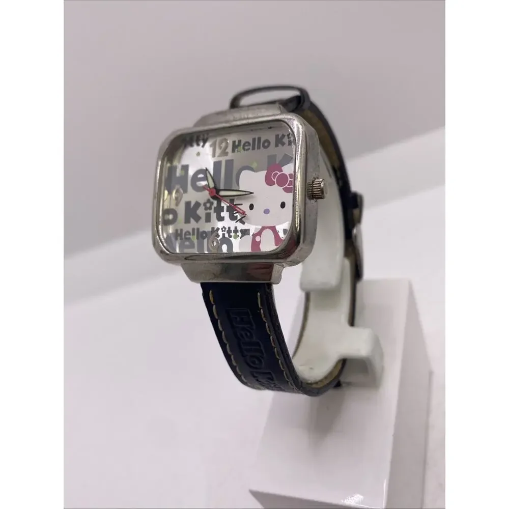 Hello Kitty Vintage Womens Watch Works New Battery